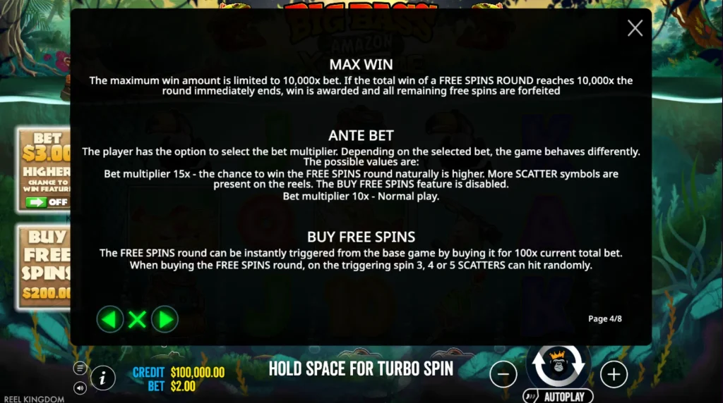 big bass amazon extreme slot rule 4