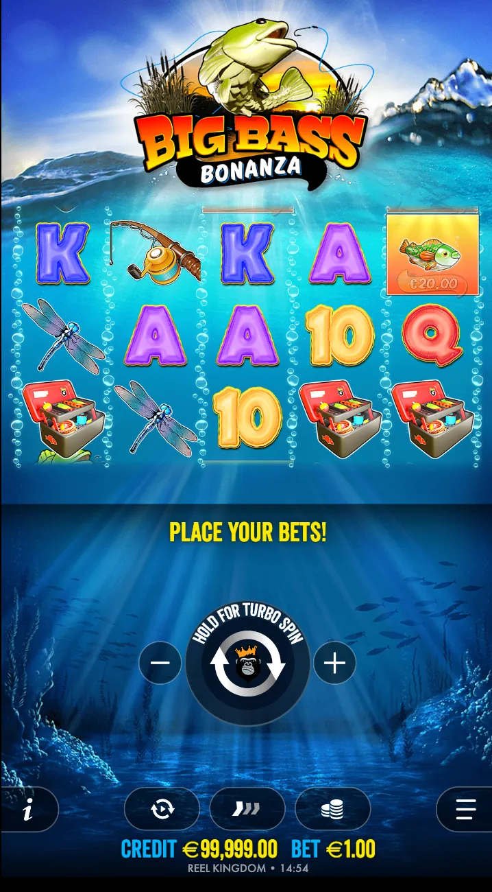 Big bass bonanza mobile version