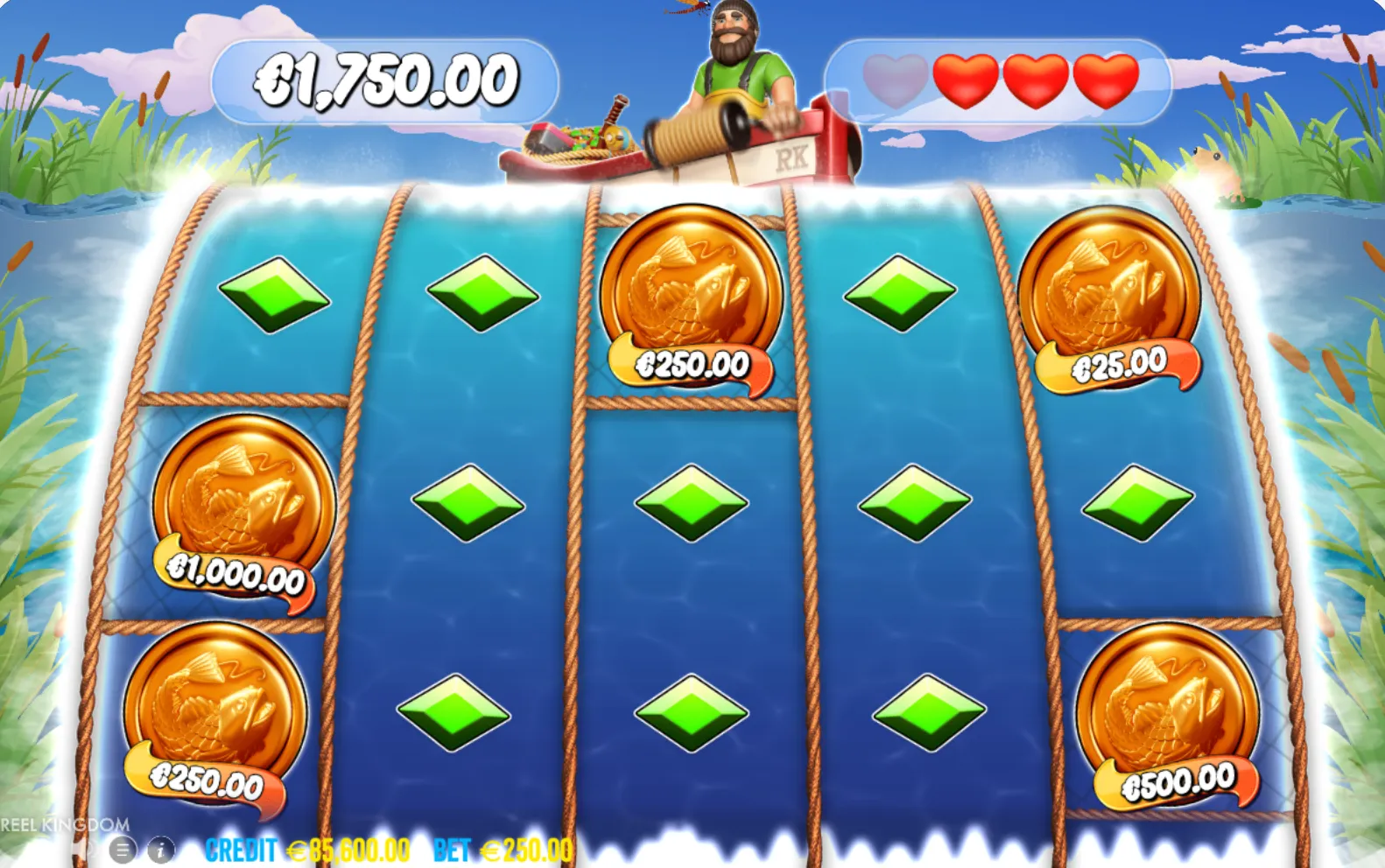 big bass hols spinner scatter