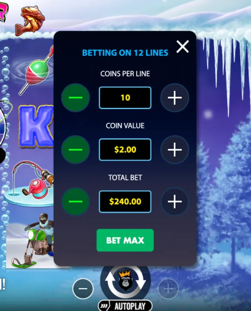 Bigger Bass Blizzard Christmas Catch max bet