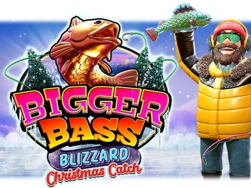 Bigger Bass Blizzard Christmas Catch logo