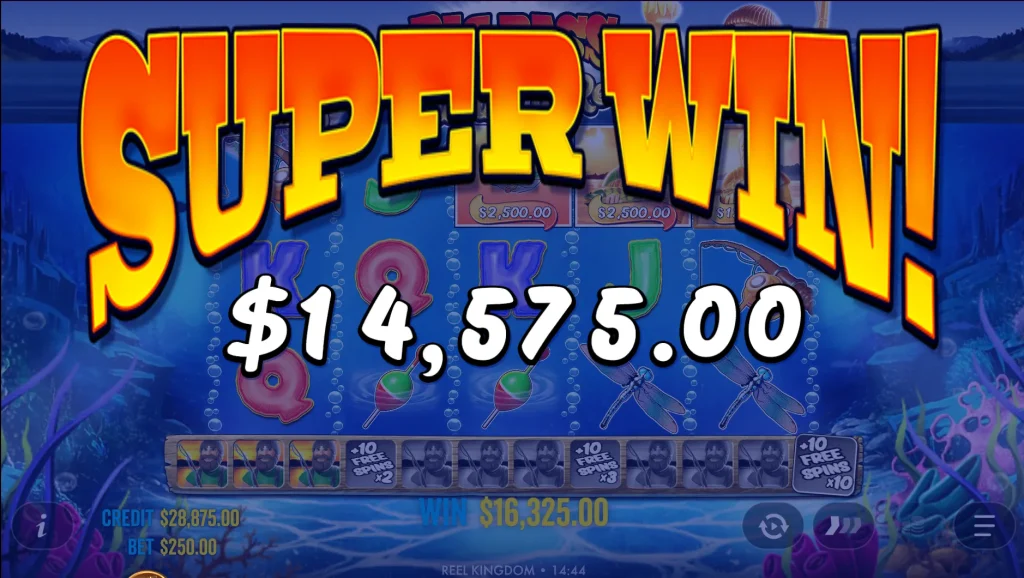 big bass bonanza keeping it reel big win