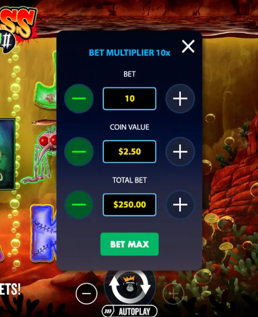 big bass halloween 2 maximum bet