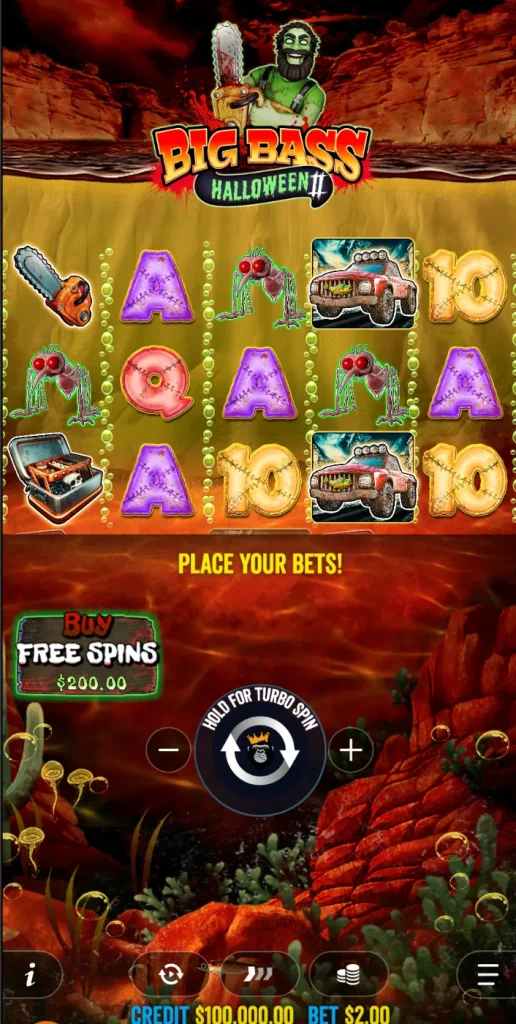 big bass halloween 2 mobile slot