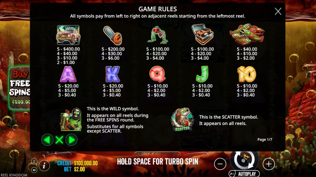 big bass halloween 2 rule 1