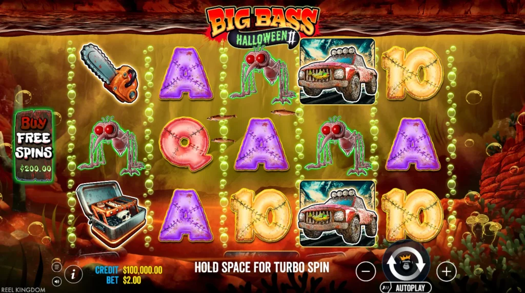 big bass halloween 2 slot window