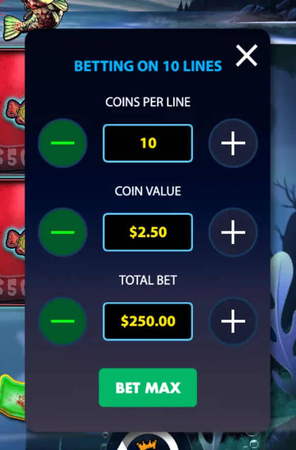 big bass halloween max bet